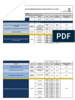 Cronograma Do Curso de Formação Inicial À Policia Penal 2022