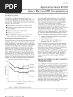 An-42007 AN42007 Safety, EMI and RFI Considerations