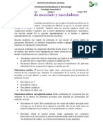 Tipos de Mezclado y Mezcladores - López Avalos Yesenia 5FM1