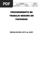 Procedimiento de Trabajo Seguro en Alturas 4272