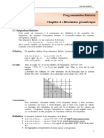 Chapitre2 Resolution Geometrique