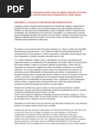 Estrategias de Investigacion para Elaboracion de Cuentos