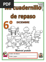 6° Cuadernillo de Repaso Diciembre Profa Kempis