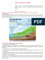 Chapitre 4 Ressources Hydriques