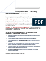 Professional Development Sheet Mine 2