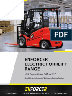 FLBCXE25-08LIVS - Enforcer 2.5T Standard Electric Forklift - Lithium Battery