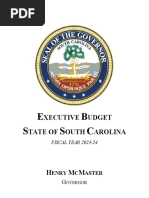 South Carolina Executive Budget: FY 2023-24