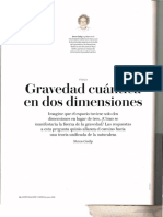 Gravedad Cuántica en 2 Dimensiones (Investigación y Ciencia)