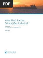 What Next For The Oil and Gas Industry W