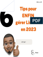 Tips Pour Gérer Linkedin en 2023