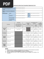 19th Malaysia National Ihl Moot Court Competition Registration Form