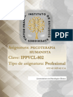 Psicoterapia Humanista