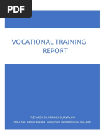 Vocational Training Report