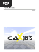 CAXperts PlantReModeller. Manual