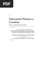 Tema 4. Expresión Plástica y Creativa