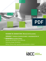 Tarea Semana 7, Microcontroladores.