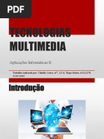 Tecnologias Multimedia