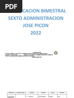 Planificacion de Organiacion Administrativa de Gobierno