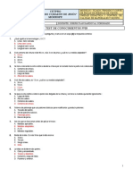 Test de Conocimientos #03