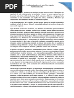 Ensayo 4 - Ciudadanía y Derecho A Voto Entre Chile y Argentina - Raul Hernandez Villa