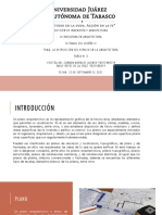 La Disposición Del Plano en La Arquitectura