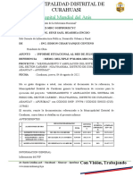 INFORME #046 - Estado Situcional