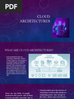 Cloud Architectures