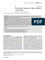 Kernicterus Spectrum Disorders Diagnostic Toolkit Validation Using Retrospective Chart Review