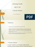 Con Joint Analysis