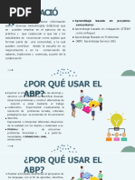 Aprendizaje Basado en Proyectos Comunitarios