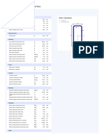 RHS 120x50x5: Cross-Section Properties