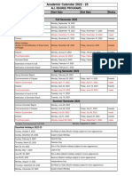 Final Academic Calendar 2022-2023