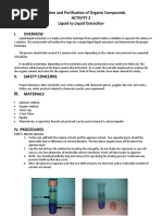 Separation and Purification of Organic Compounds