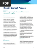 Risk in Context Podcast Episode 35 Transcript