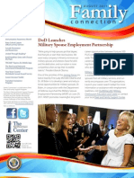 Connection: Dod Launches Military Spouse Employment Partnership