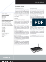 3.5G Mobile Router: DIR-450 / DIR-451