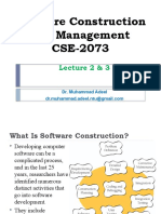 Lec 2 3 SW Construction and Management SEC 2070