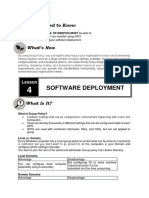 Lo2 - Lesson 4 Software Deployment