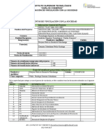 Documentos de Vinculación Con La Sociedad Informe