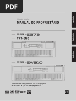 Manual Yamaha PSR-E373