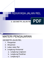 Geometri Jalan Rel