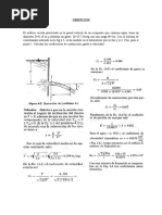 Ejercicios Vertederos, Orificios y Compuertas - Compress