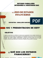 Estados Financieros I - Est. Contable Caballero y Asoc.