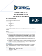 Tipos de Estructura