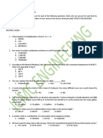 5th Weekly Exam - Plumbing Arithmetic