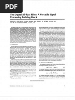 The Digital All-Pass Filter A Versatile Signal