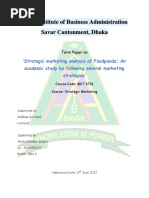 Strategic Marketing Term Paper (Shafiul Bashar Shanto)