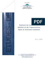 Analyse Du Secteur Des Peches Et de L Aquaculture Dans Le Nouveau Contexte Avril 2008