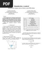 Simulacion y Control - Estanque Conico - Leonardo Campos - Leonardo Villegas