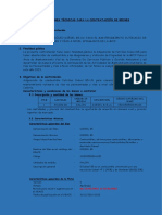 Especificaciones Técnicas para La Contratación de Bienes - Petroleo